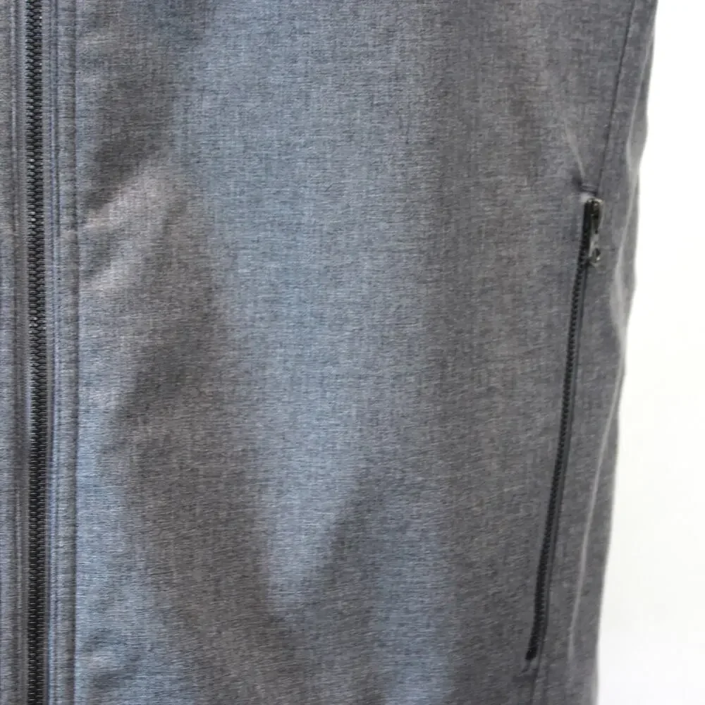 Exofficio Gray Full Zip Pockets Vest Coat Jacket XL